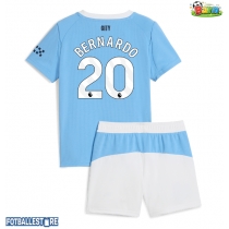 Manchester City Bernardo Silva #20 Hjemmedraktsett Barn 2025-26 Kortermet (+ Korte bukser)